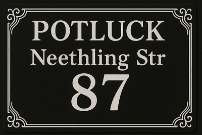Gate sign